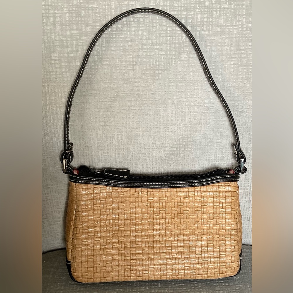 Vintage Charter Club Mini Straw Purse